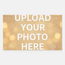 Custom Photo 長方形シール