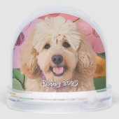 Custom Photo and Name Double Sided Pet  (裏面)
