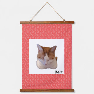 Custom Photo and Name Japanese Scroll 吊り下げ型タペストリー