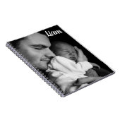 Custom photo and name notebook personalized ノートブック (右側)