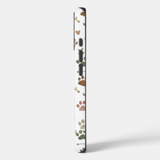 Custom Photo and Name Pet Memorial Phone Case Case-Mate iPhoneケース (裏面 / 左)