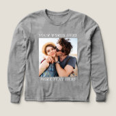 Custom Photo and Text (デザイン正面)