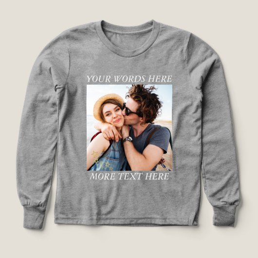 Custom Photo and Text (デザイン正面)