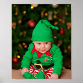 Custom photo and text ポスター (正面)