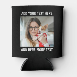 Custom Photo and Text  缶クーラー