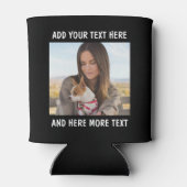 Custom Photo and Text 缶クーラー (裏面)