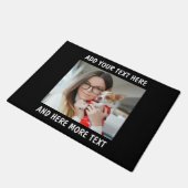 Custom Photo and Text Door Mat ドアマット (アングル)