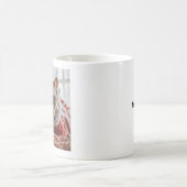 Custom Photo and Text Funny コーヒーマグカップ (中央)