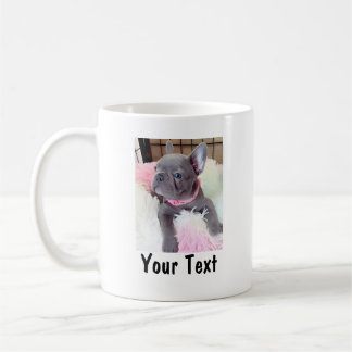 Custom Photo and Text Personalized Pet Lover コーヒーマグカップ