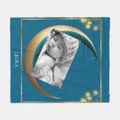 Custom Photo Baby Fleece Blanket  フリースブランケット (正面(横))