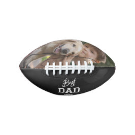 Custom Photo Best Dad Ever Fathers Day アメリカンフットボール