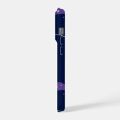 Custom Photo Bible Verse Christian Starry Night iPhoneケース (左側面)