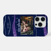 Custom Photo Bible Verse Christian Starry Night iPhoneケース (裏面横)
