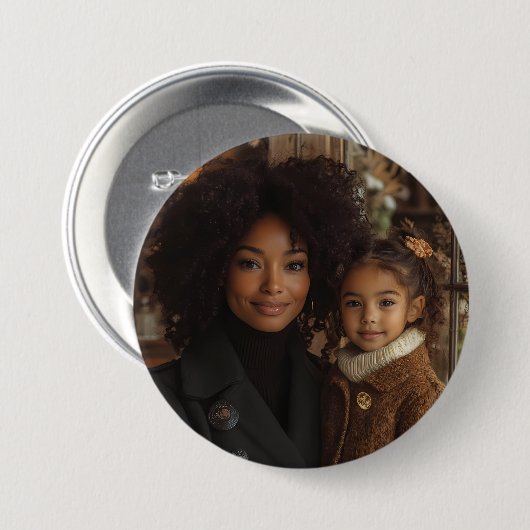 Custom photo big button 缶バッジ (正面&裏面)