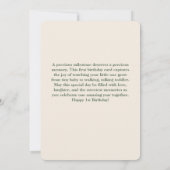 Custom Photo Birthday Sticker -Personal Invitation 招待状 (裏面)