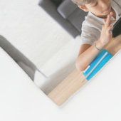 Custom Photo Blanket for Grandma Gift フリースブランケット (角)