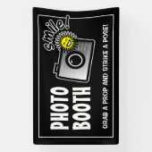 Custom photo booth banner sign for wedding party 横断幕 (縦)