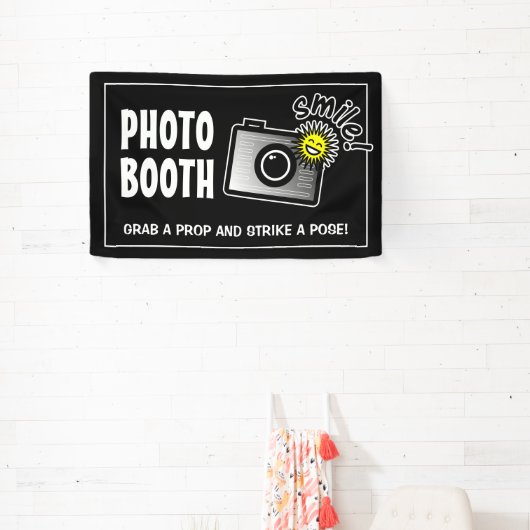 Custom photo booth banner sign for wedding party 横断幕 (インサイチュ)