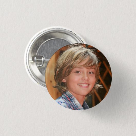 CUSTOM PHOTO BUTTON 缶バッジ (正面&裏面)