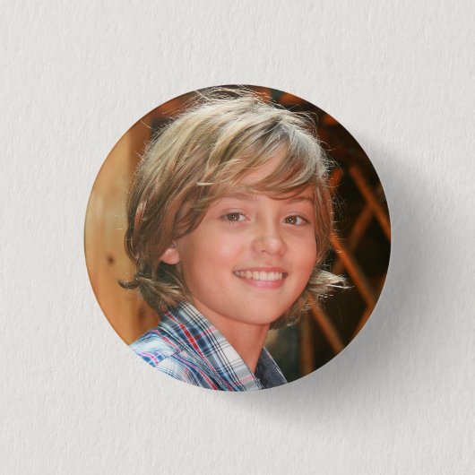 CUSTOM PHOTO BUTTON 缶バッジ (正面)