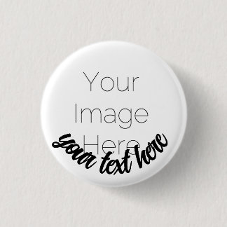 Custom Photo Button Pin – Personalized text Badge 缶バッジ