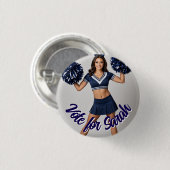 Custom Photo Button Pin – Personalized text Badge  缶バッジ (正面&裏面)