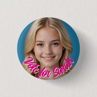Custom Photo Button Pin – Personalized text Badge  缶バッジ