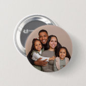 Custom Photo Button | Upload Your Own Image Design 缶バッジ (正面&裏面)