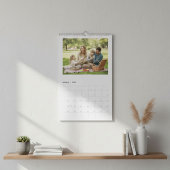 Custom Photo Calendar, Rustic Wall Design カレンダー