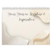 Custom Photo Calendar with Bible Verses カレンダー (カバー)