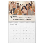 Custom Photo Calendar with Bible Verses カレンダー (1月 2026)