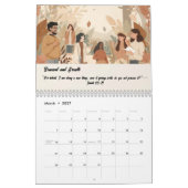 Custom Photo Calendar with Bible Verses カレンダー (3月 2027)
