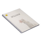 Custom photo cat pet  notebook ノートブック (右側)