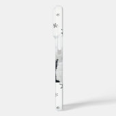 Custom Photo Christmas Snowflakes Monogram Case-Mate iPhoneケース (裏面 / 左)