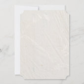 Custom Photo Cocktail  40th Birthday Invitation セーブザデート (裏面)