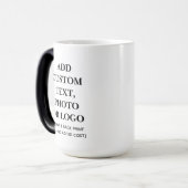 Custom Photo Coffee Mug - Gift For Him Her Couples モーフィングマグカップ (正面左)