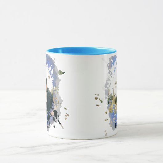 Custom Photo Coffee Mug – Personalized Picture Cup マグカップ (中央)