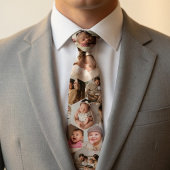 Custom Photo Collage ネクタイ