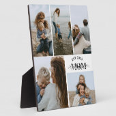 Custom Photo Collage Best Mom Ever  フォトプラーク (側面)