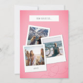 Custom Photo Collage Card + Inspirational Message シーズンカード (正面)