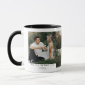 Custom Photo Collage Love Story マグカップ (左)