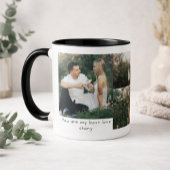 Custom Photo Collage Love Story マグカップ