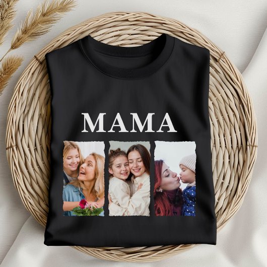 Custom Photo Collage Mama – Personalized Gift Tシャツ