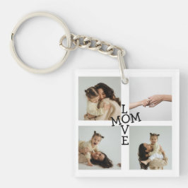 Custom Photo Collage Mom Keychain キーホルダー