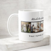 Custom Photo Collage Mug – Your Photo & Your Text コーヒーマグカップ