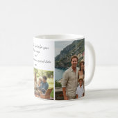 Custom Photo Collage Mug – Your Photo & Your Text  コーヒーマグカップ (正面右)