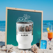 Custom Photo Collage & Personalized Text Stainless トラベルマグ