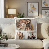Custom photo collage pillow, Personalized photo クッション