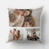 Custom photo collage pillow, Personalized photo  クッション (正面)
