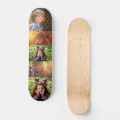 CUSTOM PHOTO COLLAGE SKATEBOARD DECK スケートボード (正面)